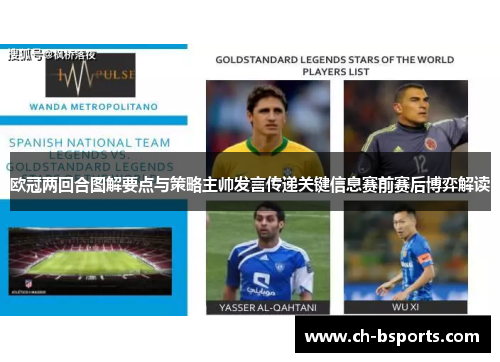 欧冠两回合图解要点与策略主帅发言传递关键信息赛前赛后博弈解读